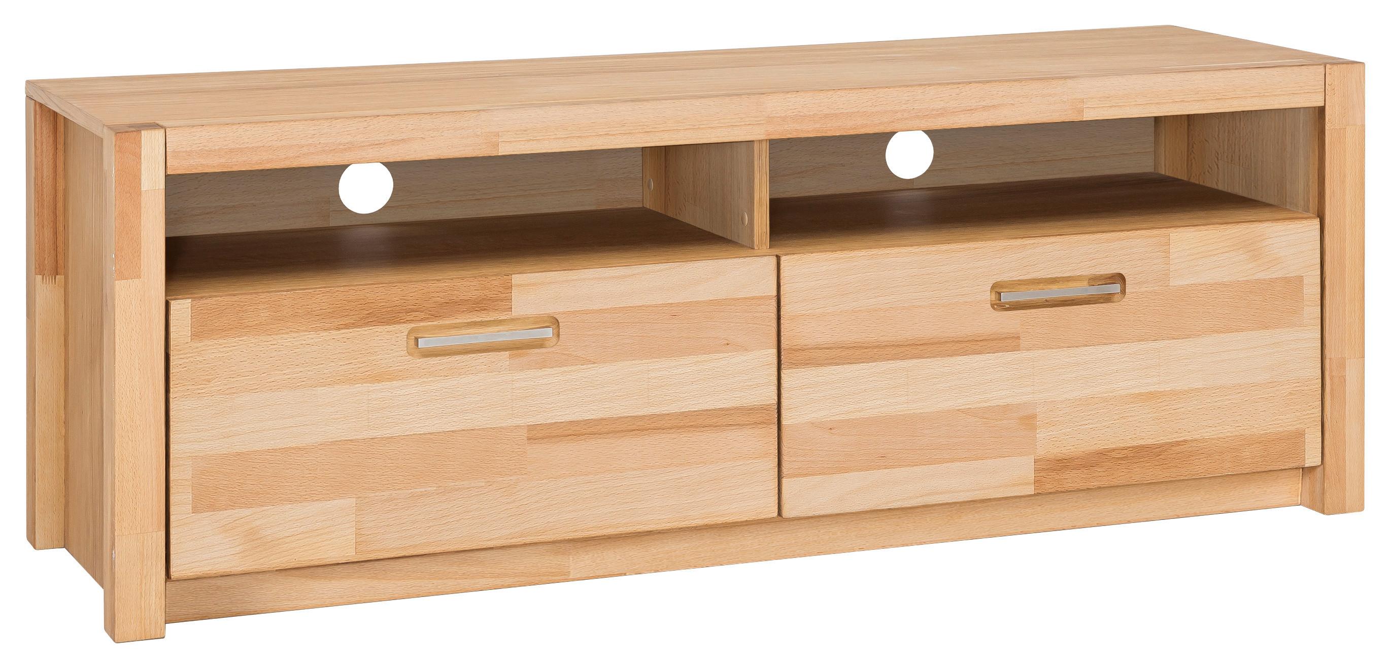 TV-ELEMENT Buchefarben, B: 155 cm - Buchefarben, Design, Holz (155/58/50cm) - MID.YOU