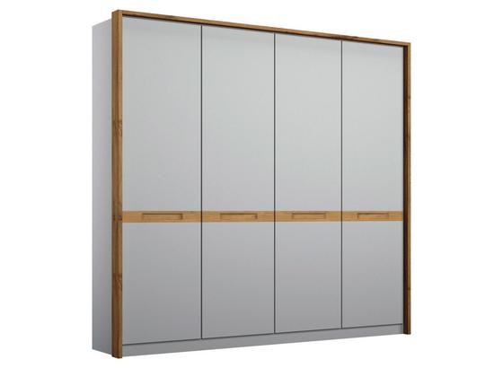 Drehtürenschrank Rangun B: 181 cm Grau - Grau, Basics, Holz/Holzwerkstoff (181/197/54cm) Drehtürenschrank Rangun B: 181 cm Grau - Grau, Basics, Holz/Holzwerkstoff (181/197/54cm)