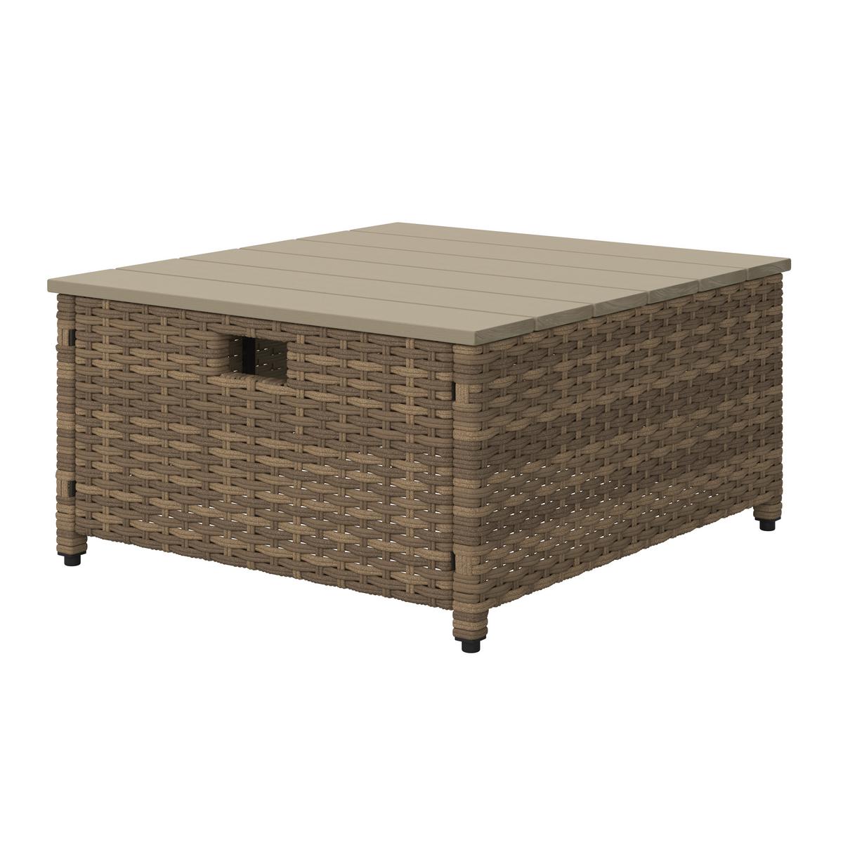 Loungegarnitur Bellagio - Gelb/Grau, MODERN, Kunststoff/Textil (178/67,5/67,5cm) - Beldano