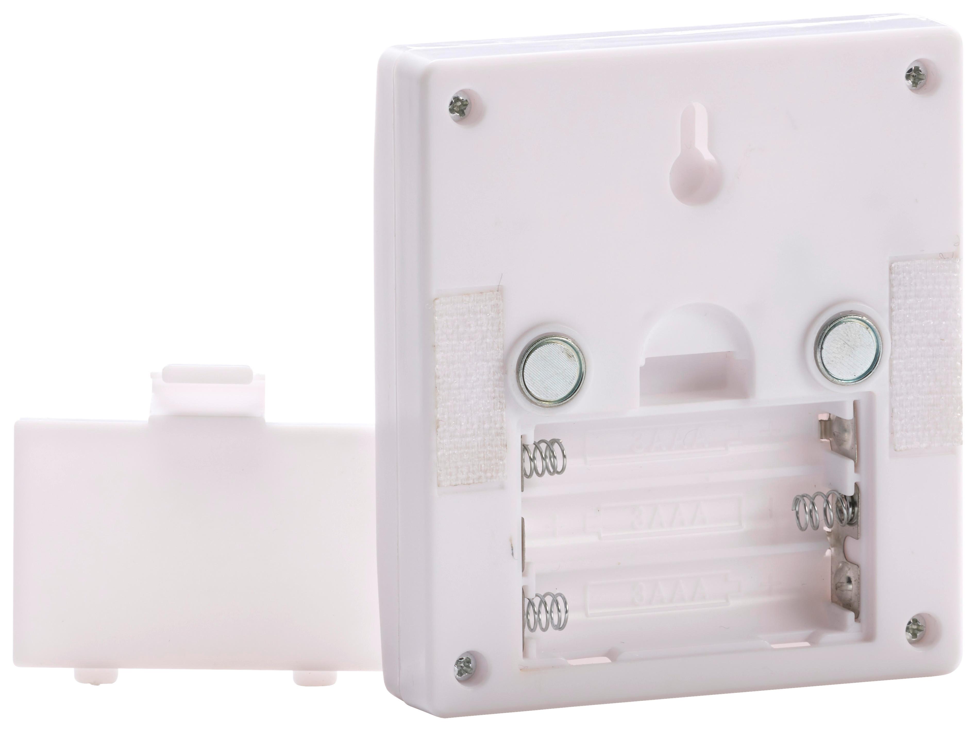 LED-Wandlicht LED-Wandlicht mit Schalter Cob - Weiß, Basics, Kunststoff (8/9/2cm)