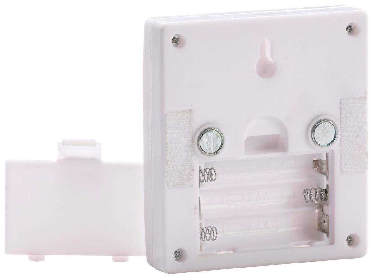 LED-Wandlicht LED-Wandlicht mit Schalter Cob - Weiß, Basics, Kunststoff (8/9/2cm)