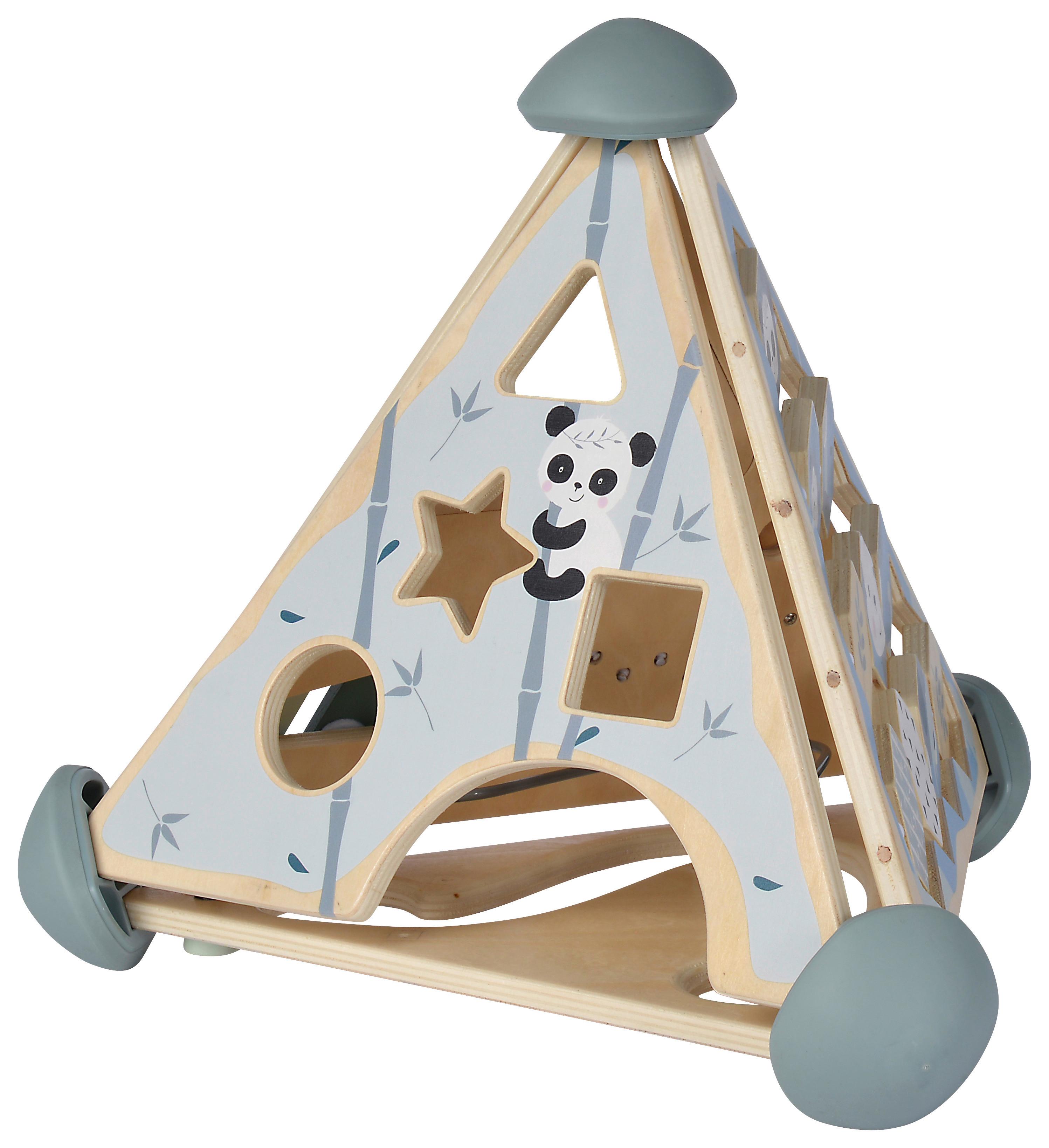 Spielcenter Pyramide 16-Teilig. - Multicolor, Basics, Holz (33/33/38cm) - Simba