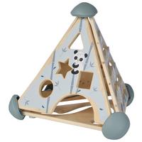 Spielcenter Pyramide 16-Teilig. - Multicolor, Basics, Holz (33/33/38cm) - Simba
