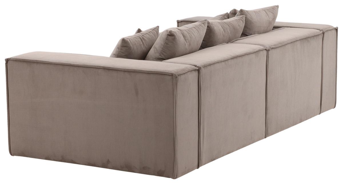 2-Sitzer-Sofa Gillholmen - Braun, Design, Holz/Kunststoff (232/80/116cm) - Livetastic