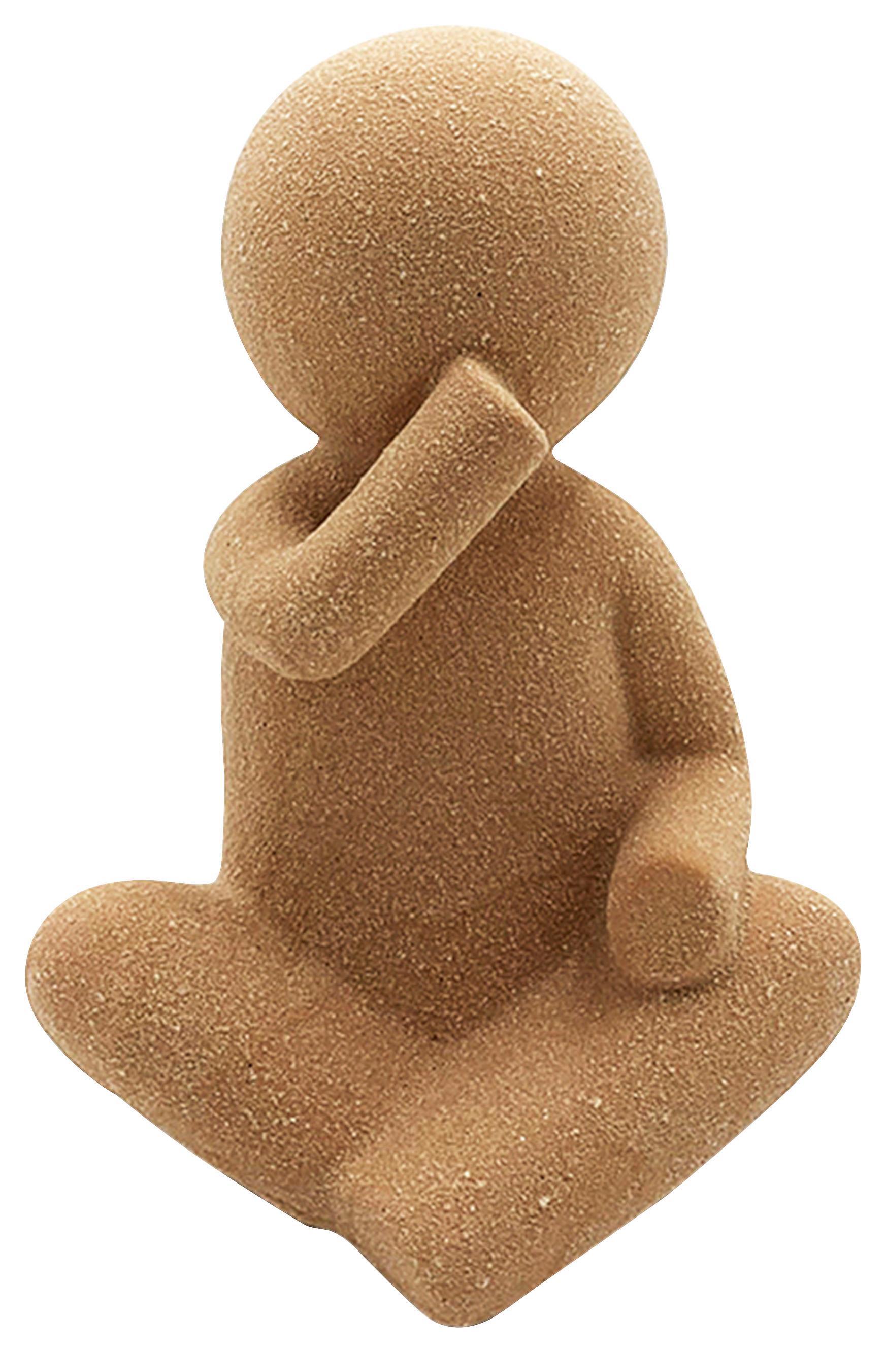 Skulptúra Doll, Výška: 16cm - piesková, keramika (11,3/16cm) - Modern Living