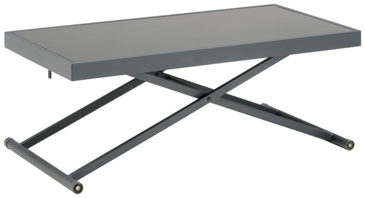 Lounge Garnitúra Rio - fekete/sötétszürke, Modern, Üveg/textil (214/130cm) - Beldano