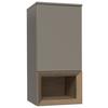 Hängeelement Las Vegas Taupegrau/Eiche Dekor B: 40 cm - Taupe/Eiche dunkel, MODERN, Holzwerkstoff (40/88/37cm) - Vertico