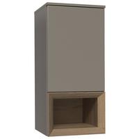 Hängeelement Las Vegas Taupegrau/Eiche Dekor B: 40 cm - Taupe/Eiche dunkel, MODERN, Holzwerkstoff (40/88/37cm) - Vertico