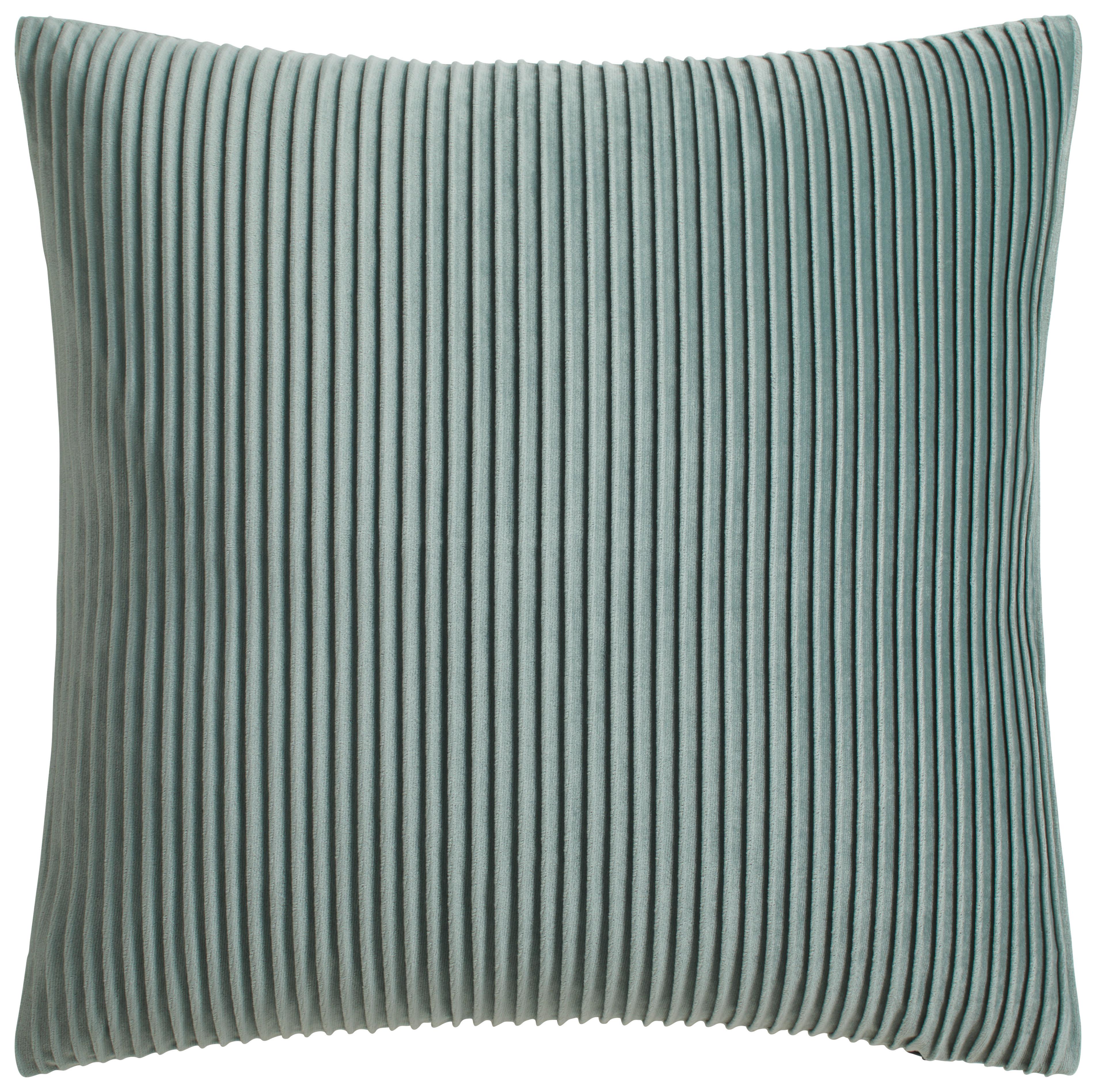 Dekoračný vankúš Melania, 45/45cm, jadeitová - jadeitovozelená, Romantik / Landhaus, textil (45/45cm) - Modern Living