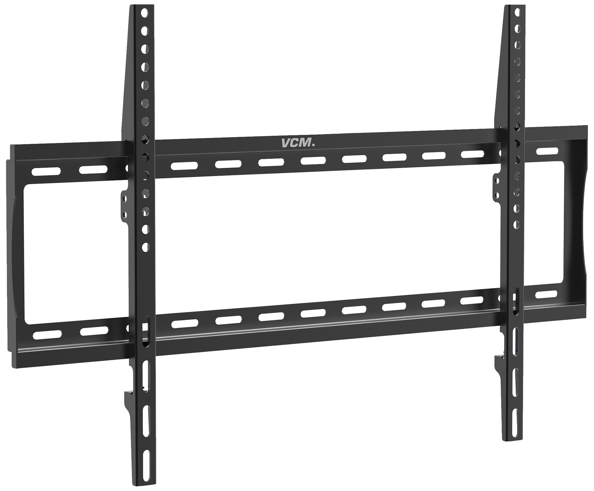 TV-Wandhalterung Bis 70“ B-Fx 600 Max. 25 kg - Schwarz, Basics, Metall (65/42/3cm) - MID.YOU
