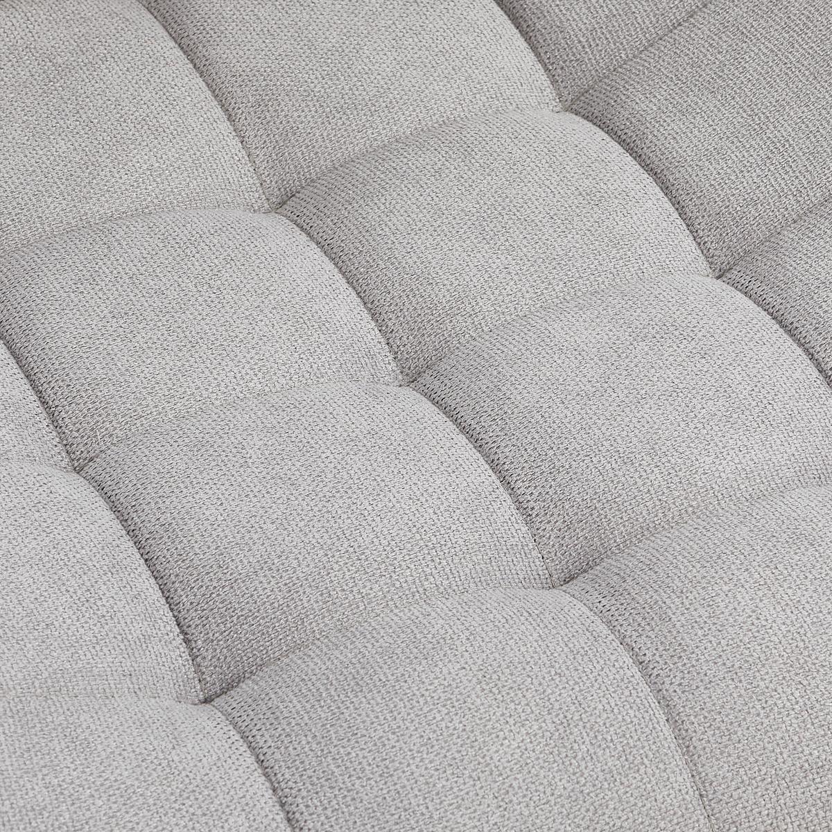 Stuhl Lena Eichefarben/Hellgrau B: 51 cm - Eichefarben/Hellgrau, MODERN, Textil/Metall (51/88/62cm) - Livetastic