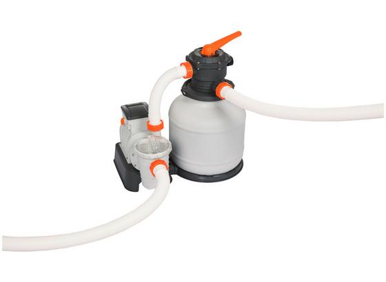 Sandfilterpumpe 2200gal 7.571 L/H 58499 - Orange/Weiß, MODERN, Kunststoff/Metall (55,5/44/60cm) - Bestway Sandfilterpumpe 2200gal 7.571 L/H 58499 - Orange/Weiß, MODERN, Kunststoff/Metall (55,5/44/60cm) - Bestway