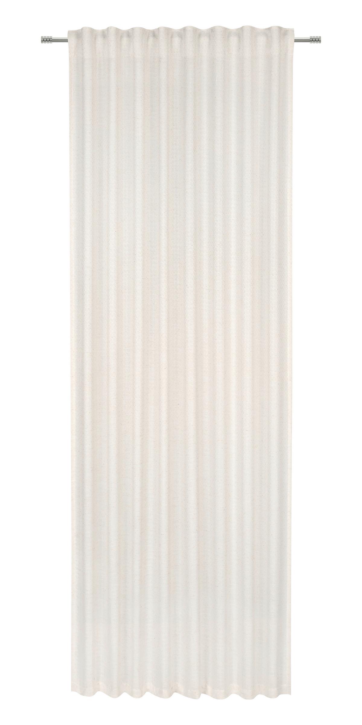 Fertigvorhang Ella - Beige, ROMANTIK / LANDHAUS, Textil (135/245cm) - James Wood