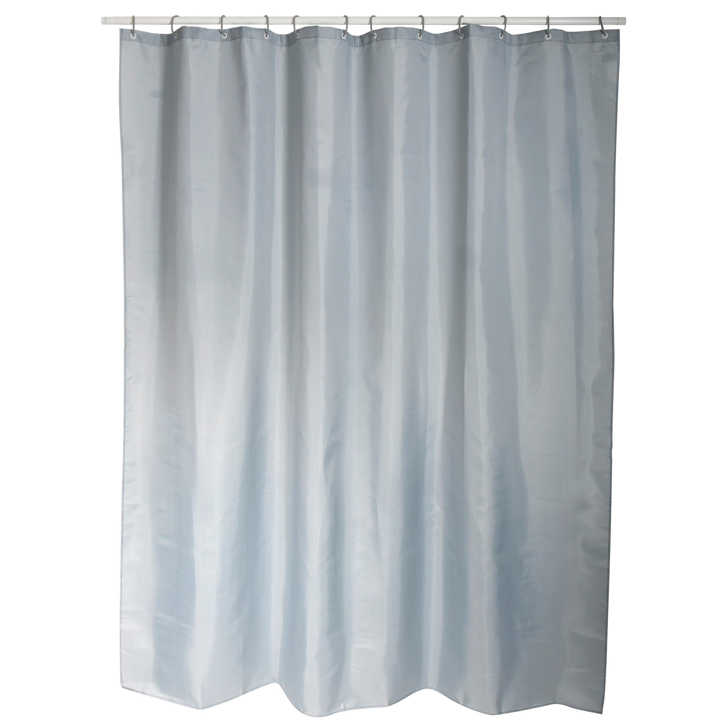 DUSCHVORHANG Grau 180x200 cm - Grau, Basics, Textil (180/200cm) - MSV