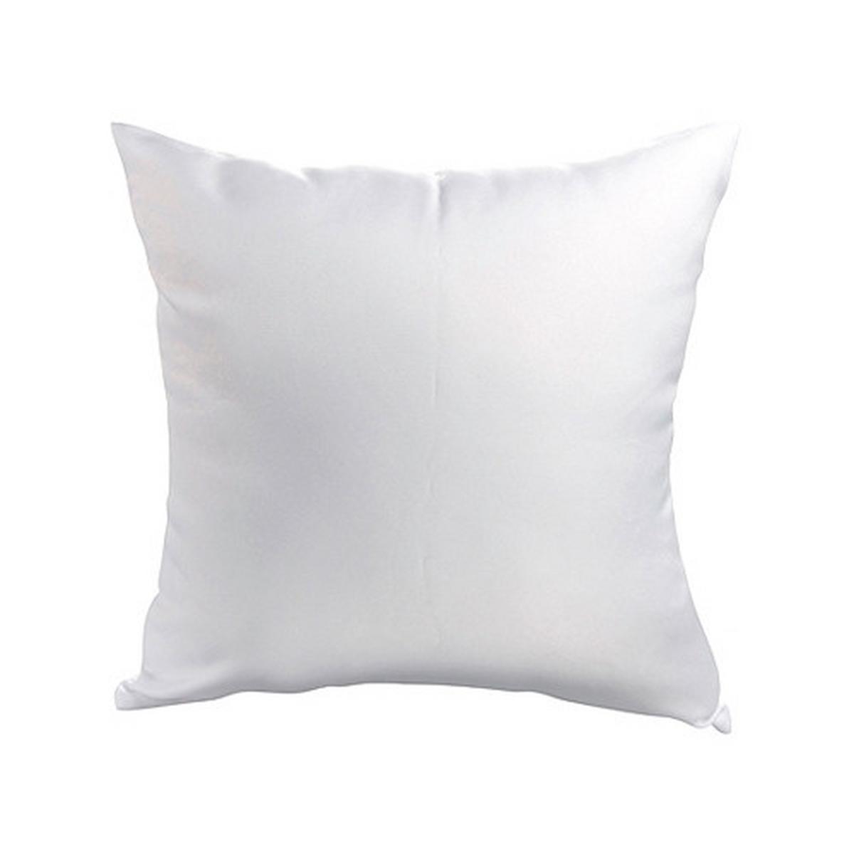 Výplňový vankúš Mobi, 40/40/15cm - biela, textil (40/40/15cm)