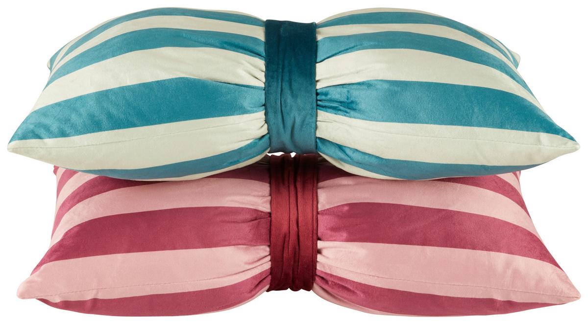 ZIERKISSEN ANGELINA - Pink, MODERN, Textil (30/50cm) - Luca Bessoni