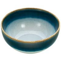 Miska Modrá - modrá, Moderní, keramika (17,5 cm/17,5 cm/8 cmcm) - Creatable