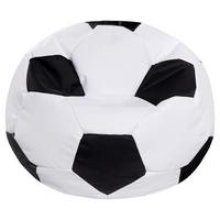 Ülőzsák Ball White/black - fekete/fehér, Modern, textil (65/65/50cm) - Mömax