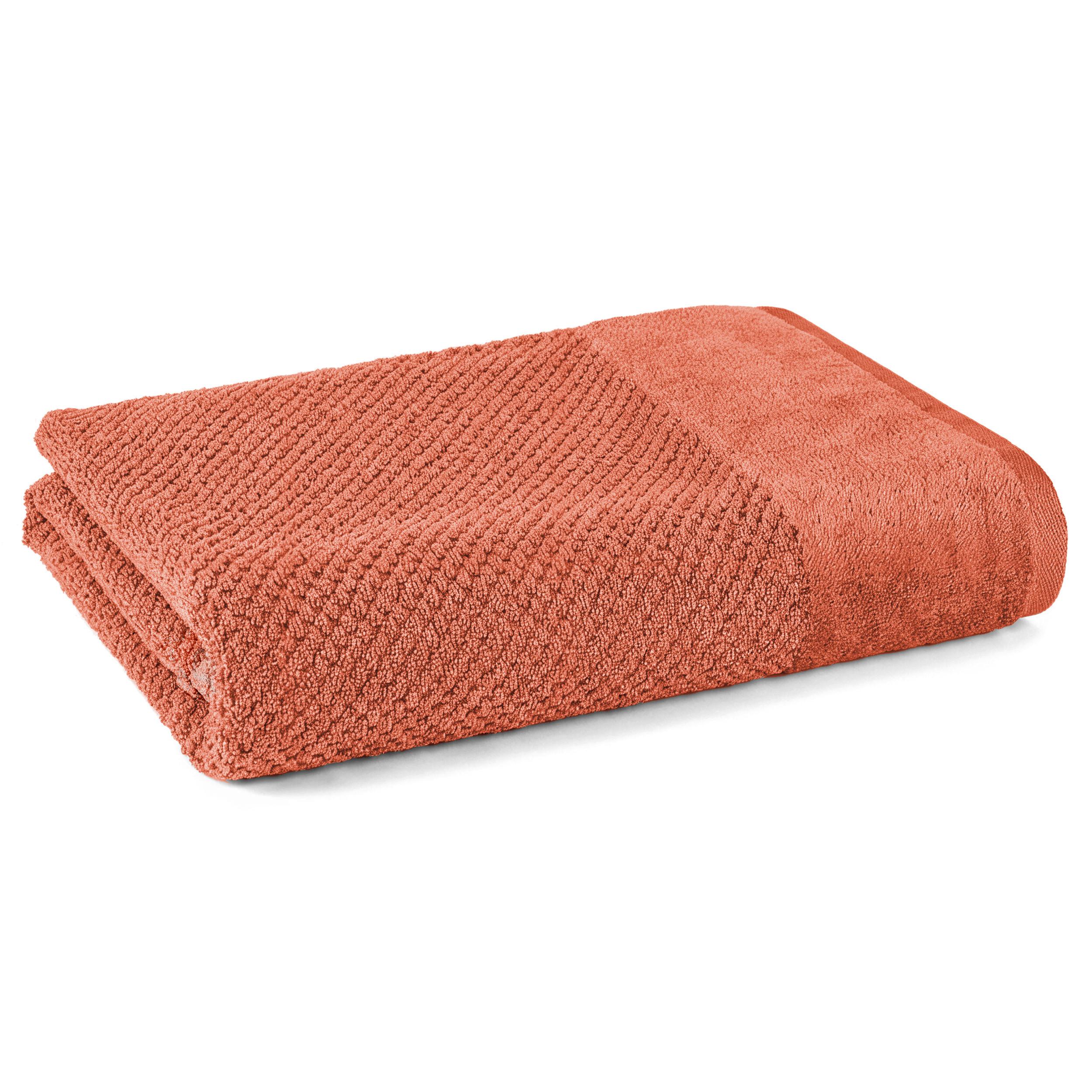 DUSCHTUCH Popcorn 70x140 cm Terrakotta - Basics (70/140cm)