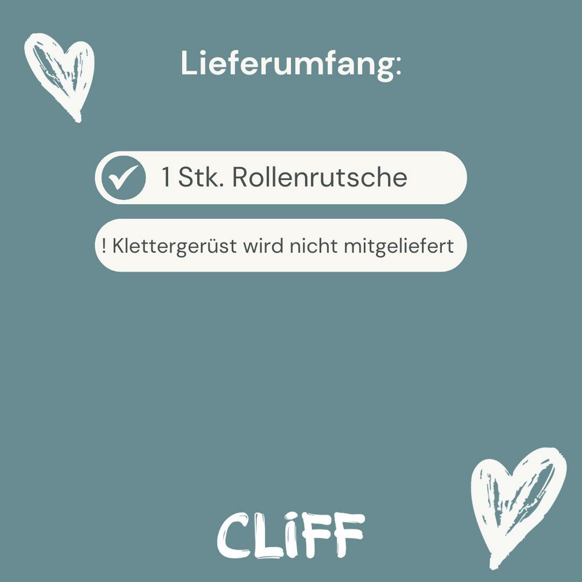Rollenrutsche natur ca. 118 cm - Birkefarben, Basics, Holz (36/118cm) - CLIFF