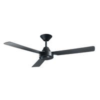 Deckenventilator Bayside Calypso Schwarz 3-Flügel - Schwarz, Design, Kunststoff (122/31cm) - P & B