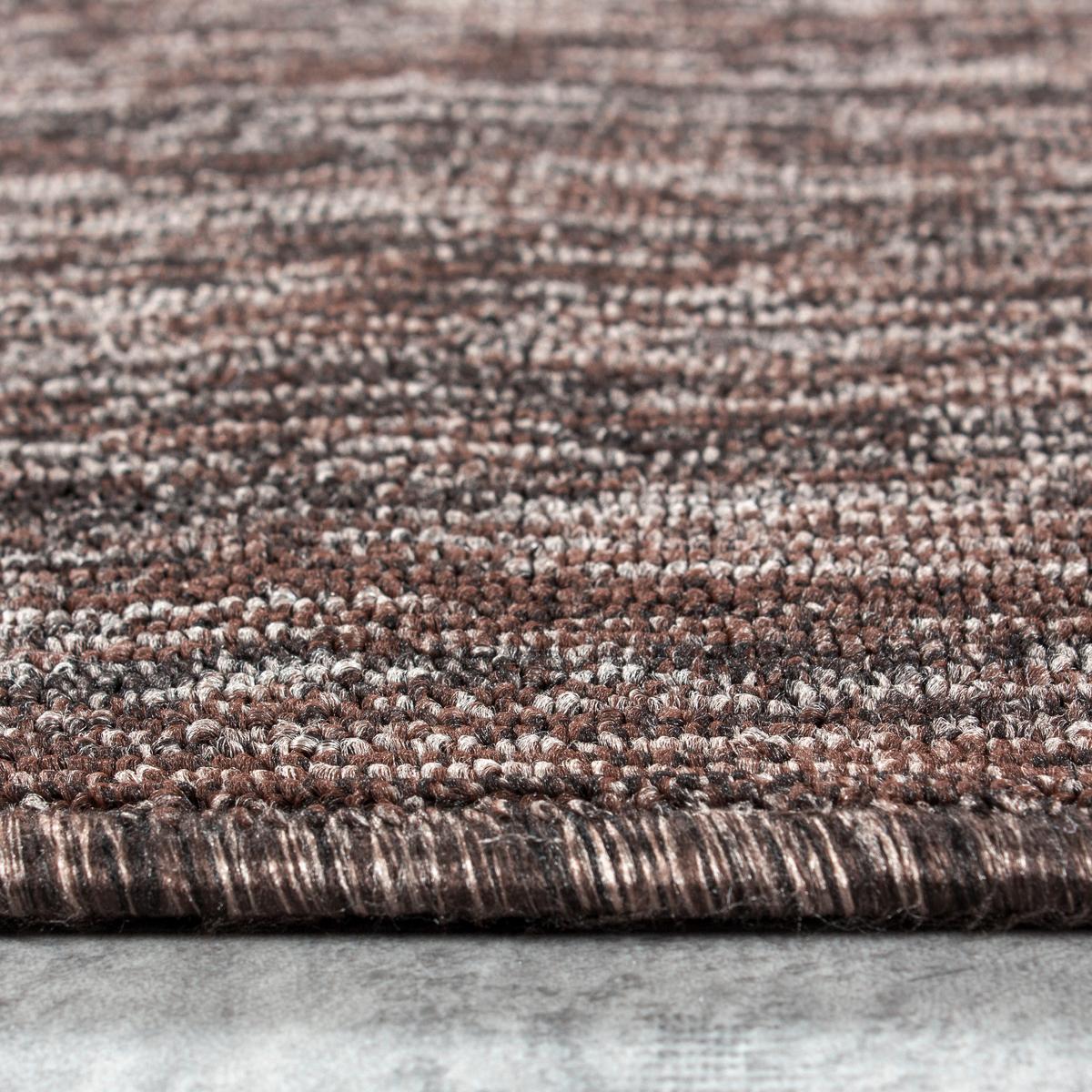 Flachwebteppich Nizza - Braun, Design, Textil (120cm) - Novel