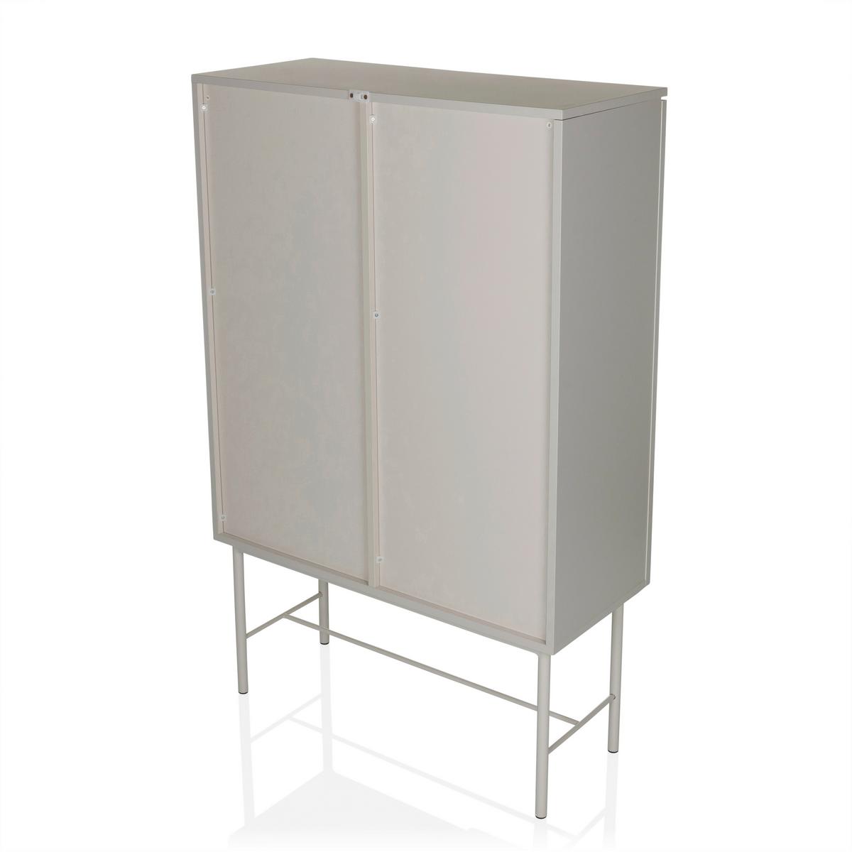 Regal Sio Grau B: 82 Cm - Grau, MODERN, Holzwerkstoff (82/35/130cm) - MID.YOU