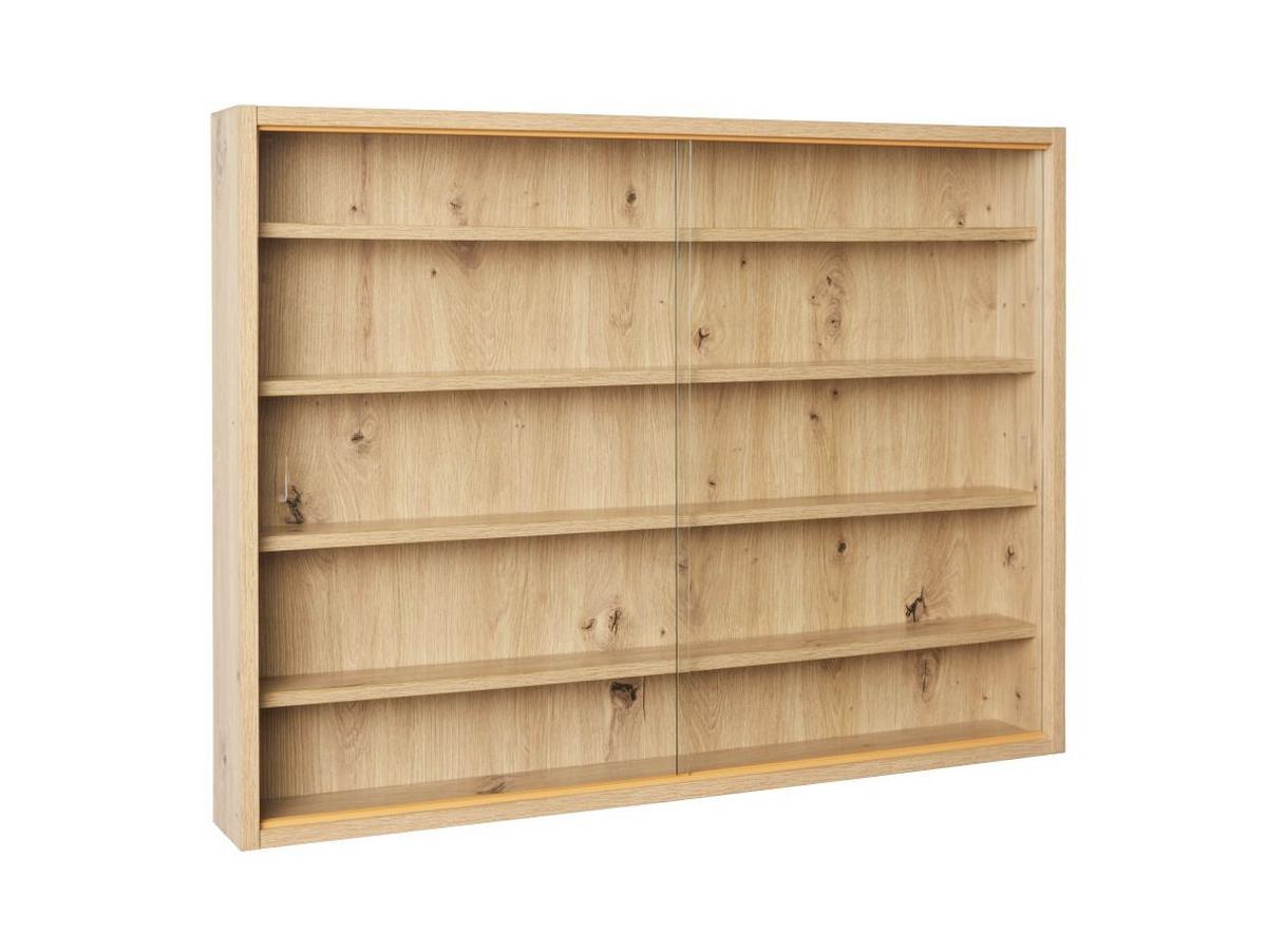 Wandregal Artisario 80 cm Eichefarben - Eiche Artisan, Basics, Holzwerkstoff (80/60/9,5cm) - MID.YOU