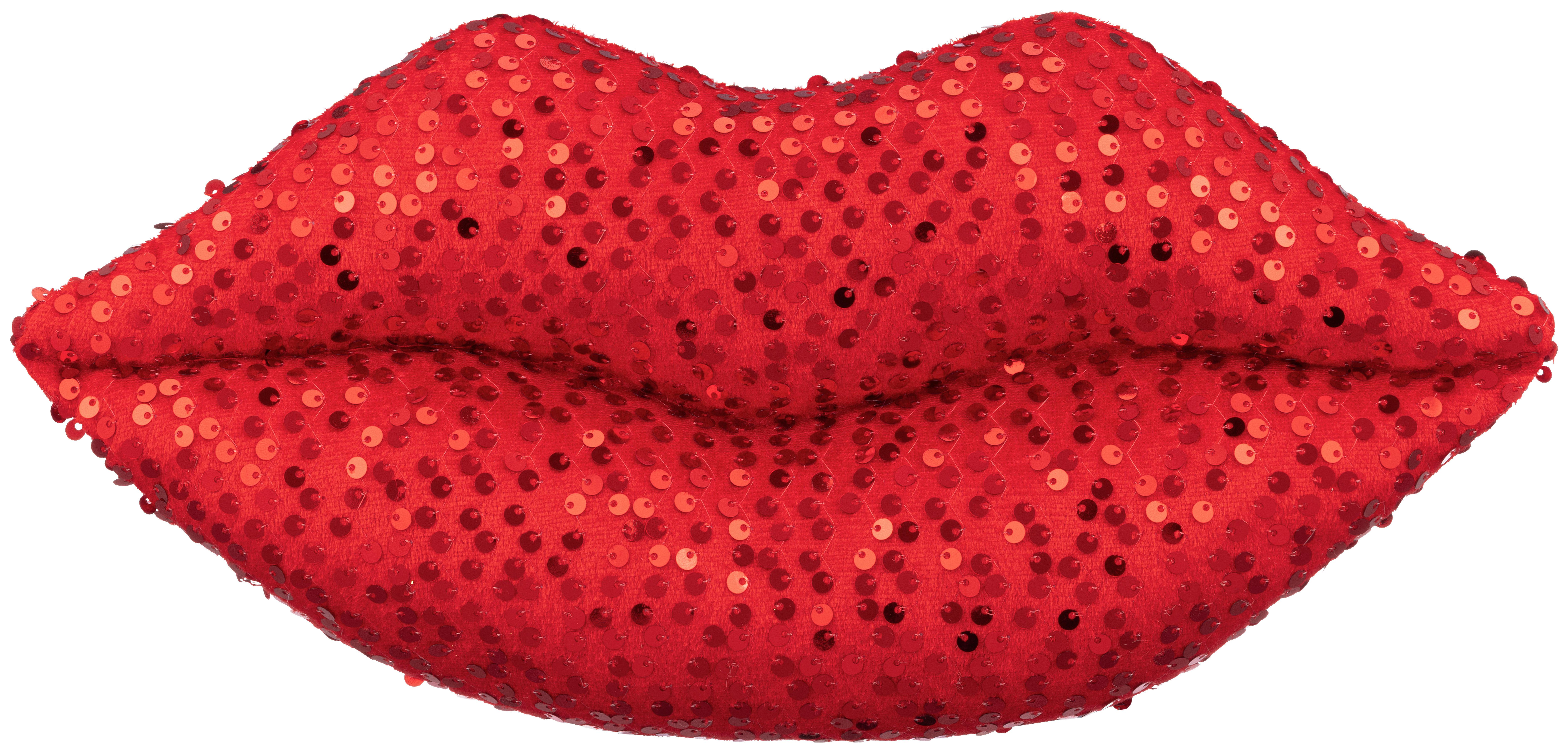 Skulptur Lia - Rot, KONVENTIONELL, Kunststoff/Textil (34/7/18cm) - Luca Bessoni