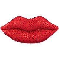 Skulptur Lia - Rot, KONVENTIONELL, Kunststoff/Textil (34/7/18cm) - Luca Bessoni