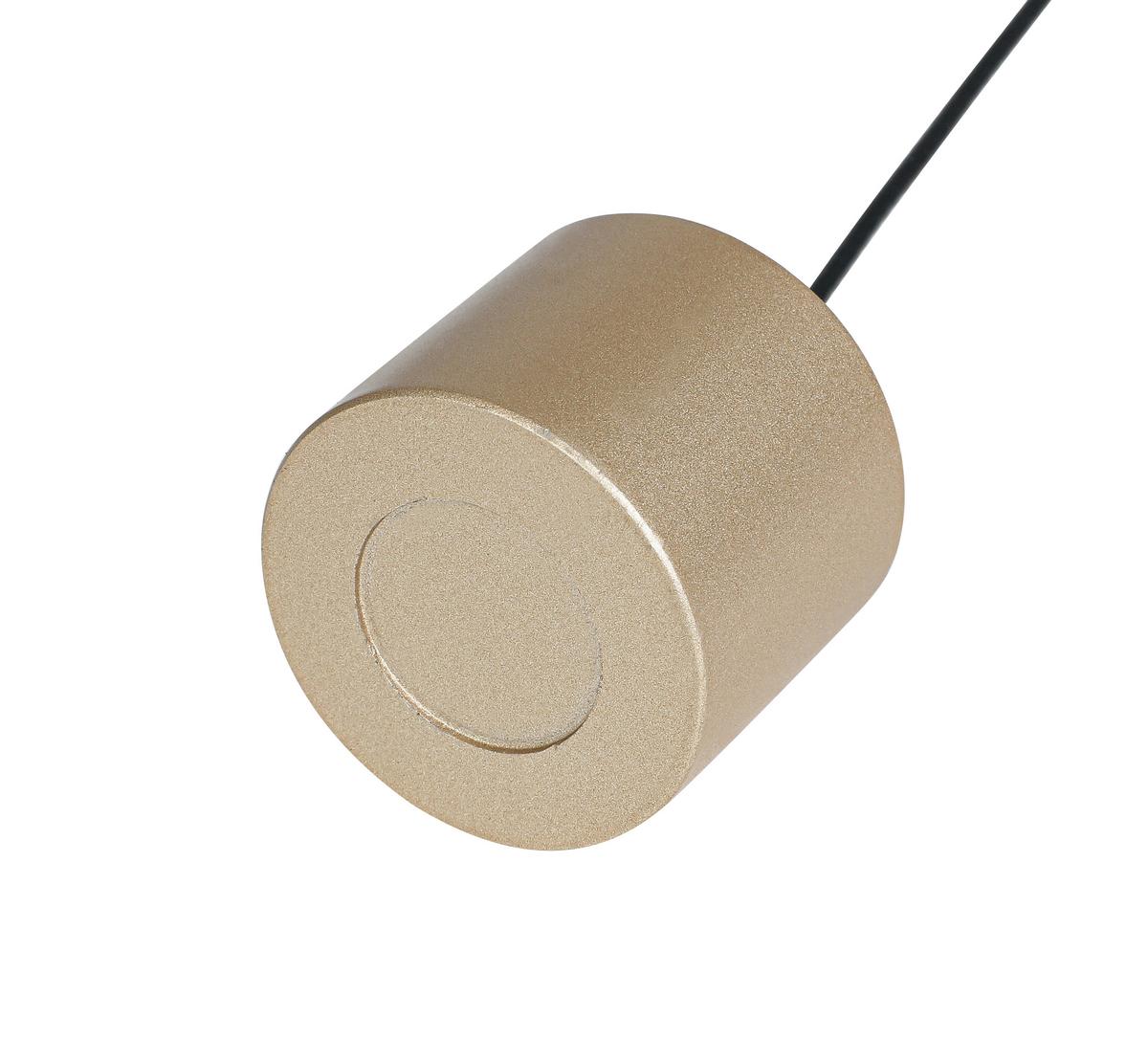 ZÁVĚSNÉ SVÍTIDLO SUSO - cappuccino, Moderní, kov/plast (3,8/3,8/150cm) - Mömax