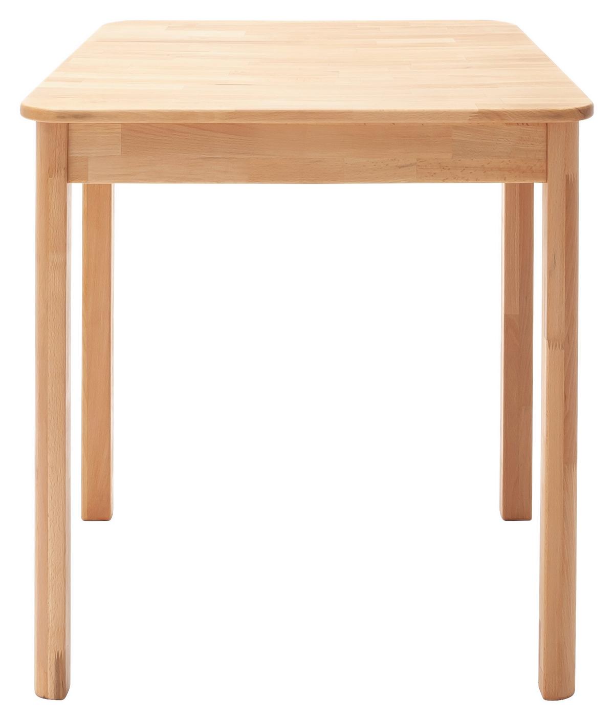Esstisch Oskar - Kernbuche, KONVENTIONELL, Holz (60/80/76cm) - MID.YOU