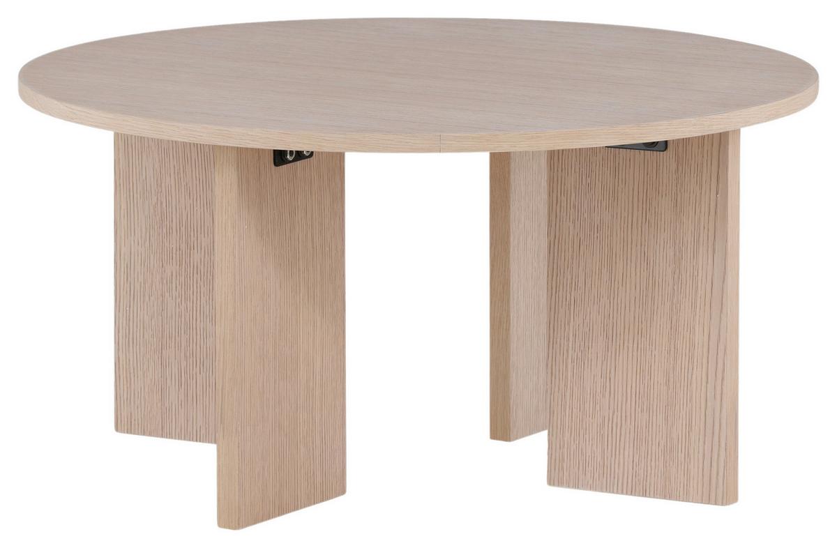 Couchtisch Askerön - Weiß, Design, Holzwerkstoff (80/80/40cm) - Livetastic