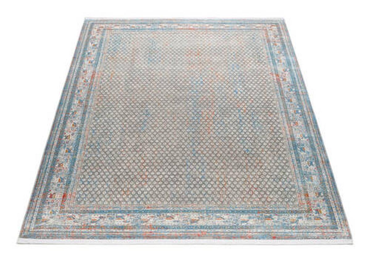 Webteppich Monza - Multicolor/Grau, KONVENTIONELL, Textil (120/180cm) - Dieter Knoll