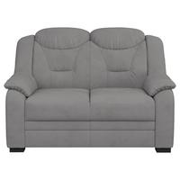 2-Sitzer-Sofa Marcus Hellgrau B: 138 cm - Hellgrau/Schwarz, Basics, Textil (138/99/99cm) - MID.YOU