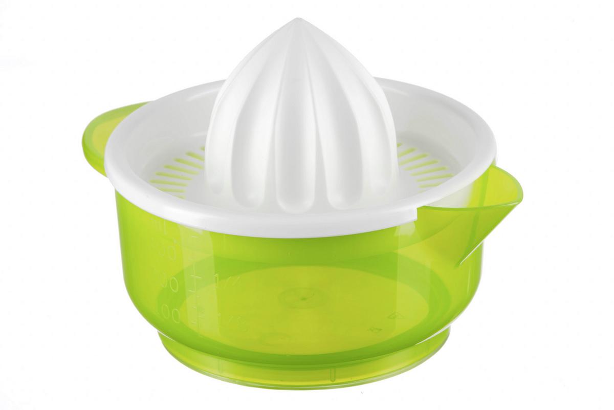 Zitronenpresse Ria B/H: ca. 12/10 cm aus Kunststoff - Blau/Pink, KONVENTIONELL, Kunststoff (11.5/10cm)