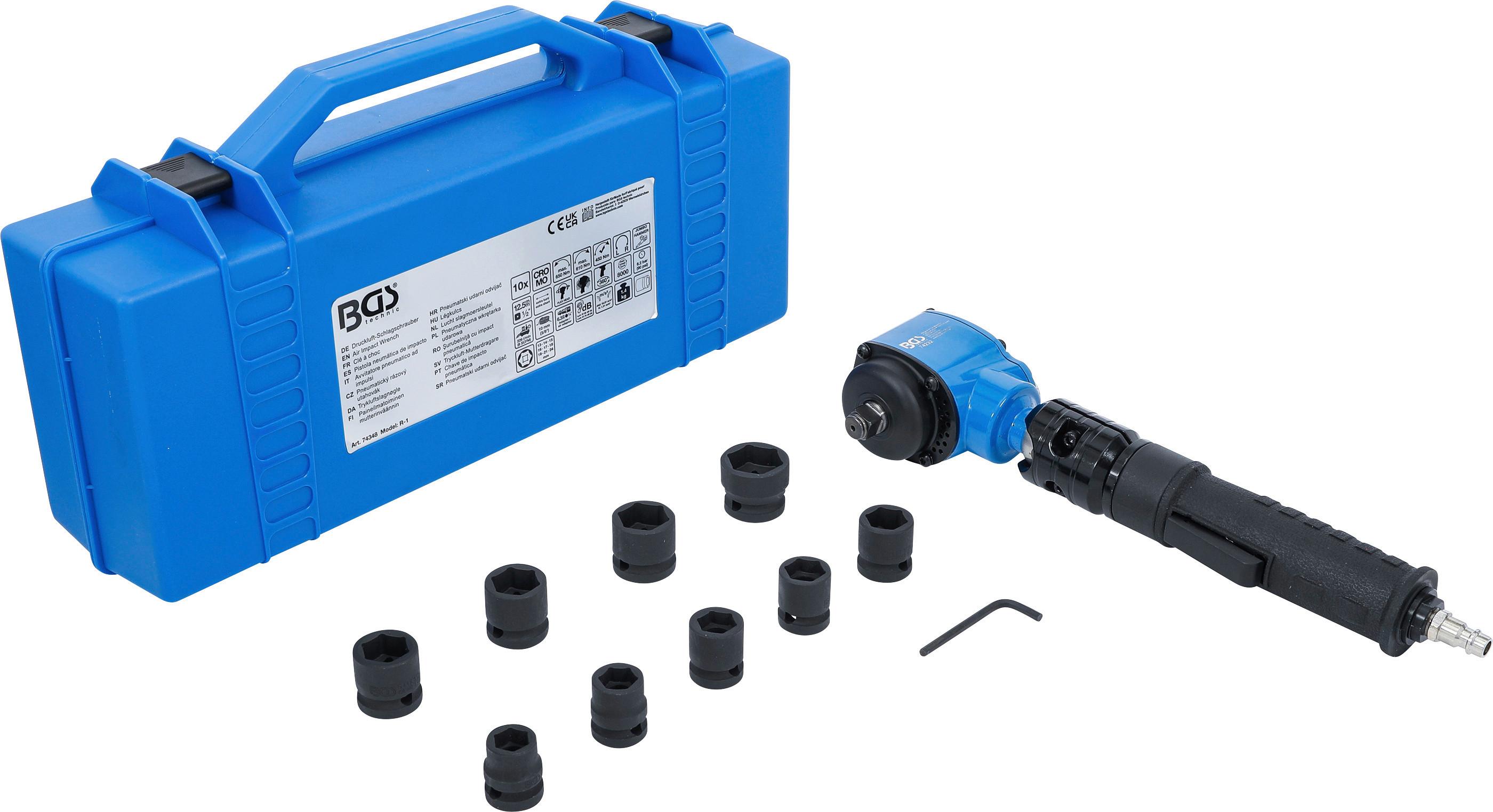 Schlagschrauber 74348 - Blau/Schwarz, Basics (26,9/3,7/3,5cm)