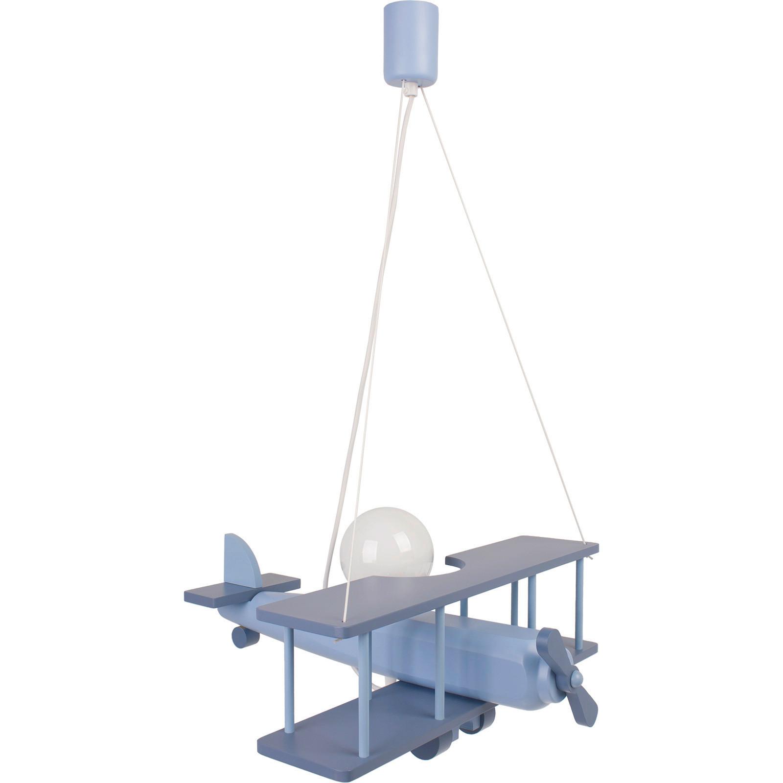 Kinderhängeleuchte Flugzeug H: 75 cm 1-Flammig