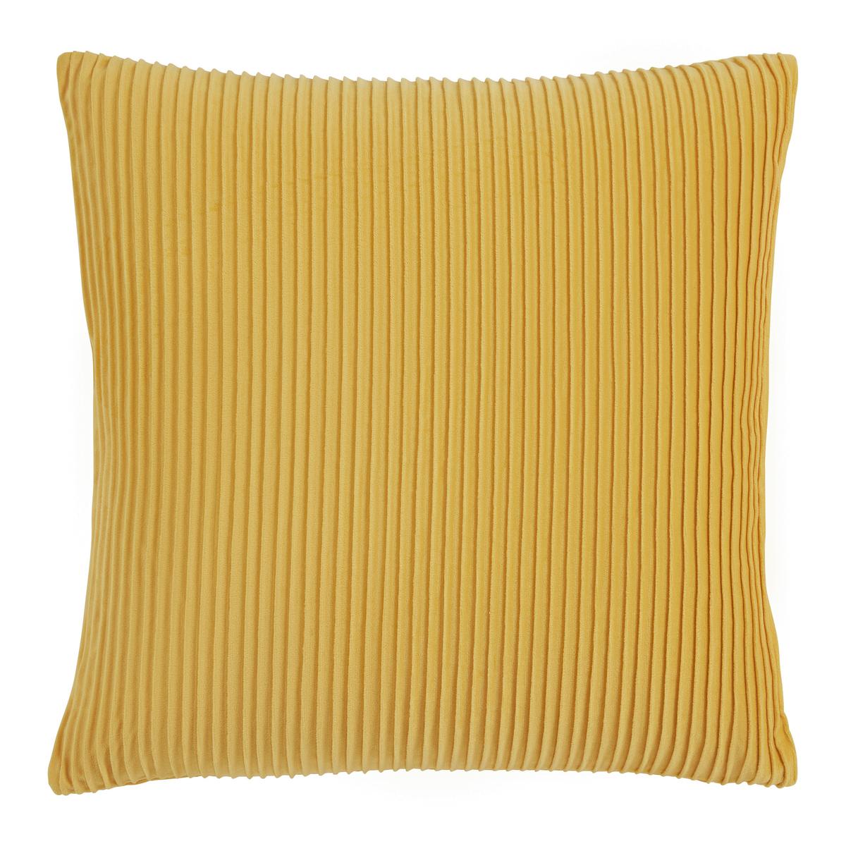 DEKORAČNÍ POLŠTÁŘ MELANIA - žlutá, Romantický / Rustikální, textil (45/45cm) - Modern Living