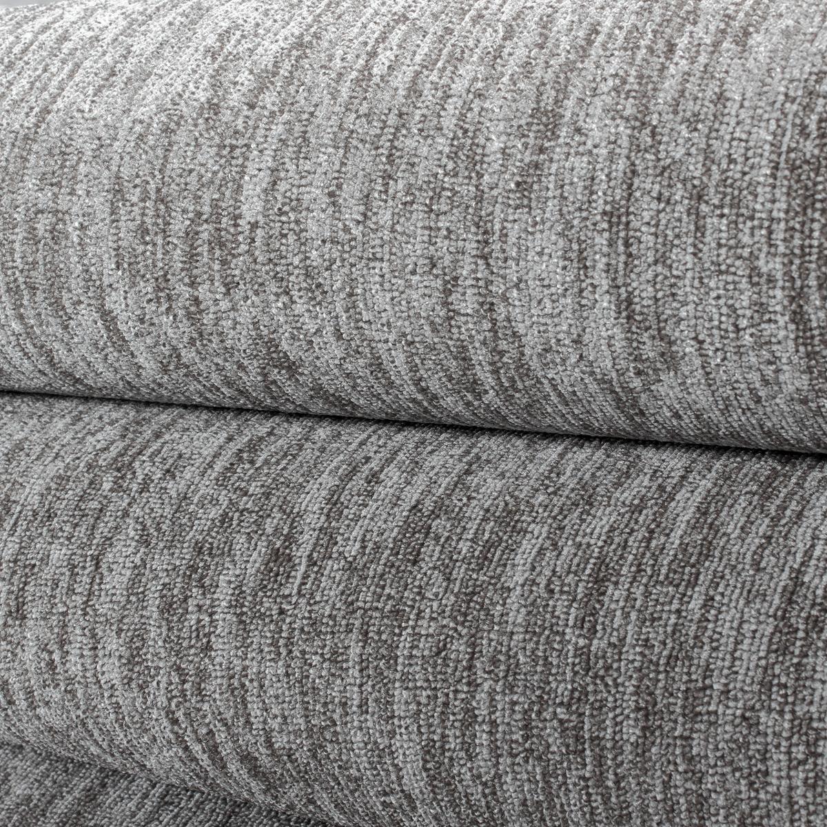Flachwebteppich Nizza - Hellgrau, Design, Textil (120/120cm) - Novel