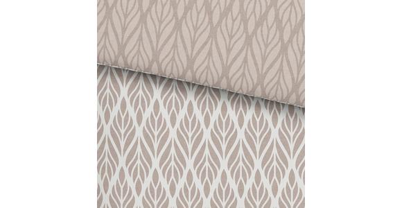 Bettwäsche Olina - Beige, KONVENTIONELL, Textil (140/200cm) - Ondega