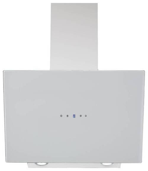 Kopffreihaube Respekta Alia Stahl/Glas Weiß B: 60 cm, Led - Weiß, Trend, Glas/Metall (60/80,5-118,5/40,2cm) - Respekta