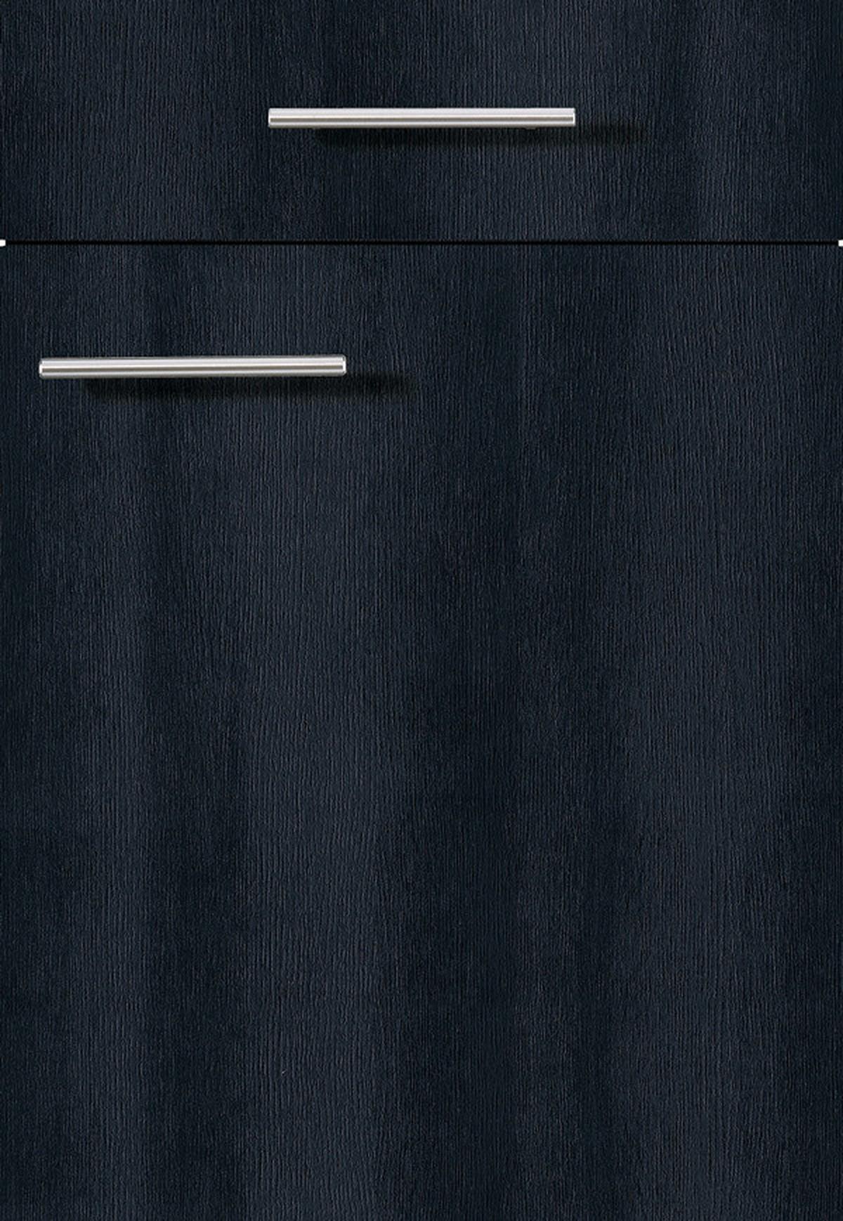 Frontfarbe Ip2200 Eiche-Nb. Schwarz - Eiche dunkel, MODERN, Holzwerkstoff - Impuls