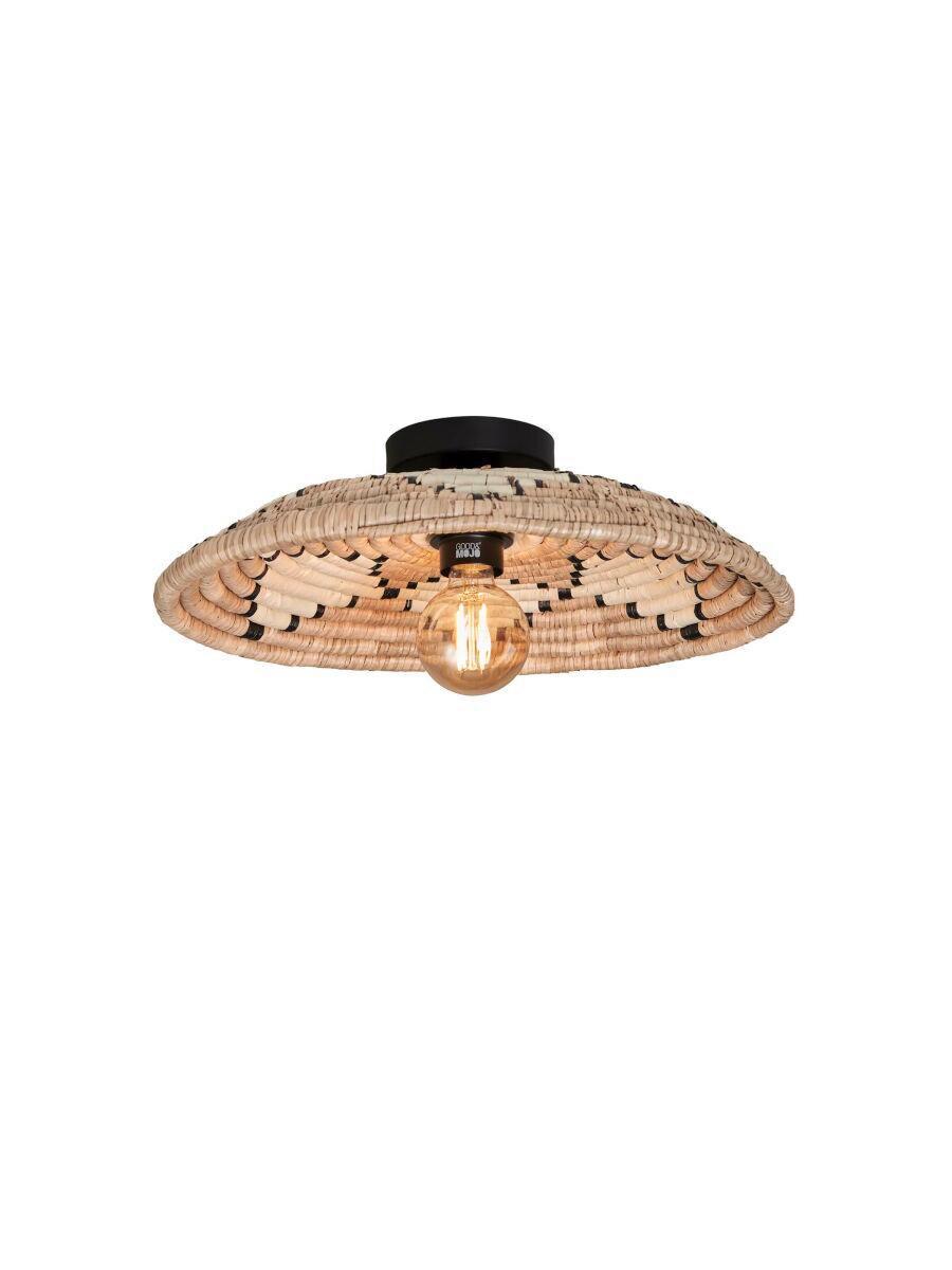 Deckenleuchte Andc051nw - Multicolor, MODERN, Naturmaterialien (45cm) - Good & Mojo
