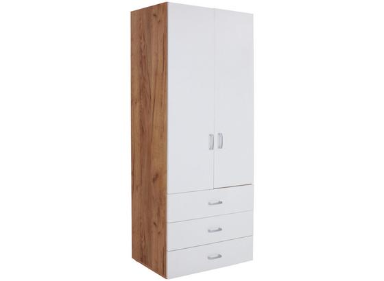 Schrank Tio - Eichefarben/Weiß, MODERN, Holzwerkstoff (80/183/37,5cm) Schrank Tio - Eichefarben/Weiß, MODERN, Holzwerkstoff (80/183/37,5cm)