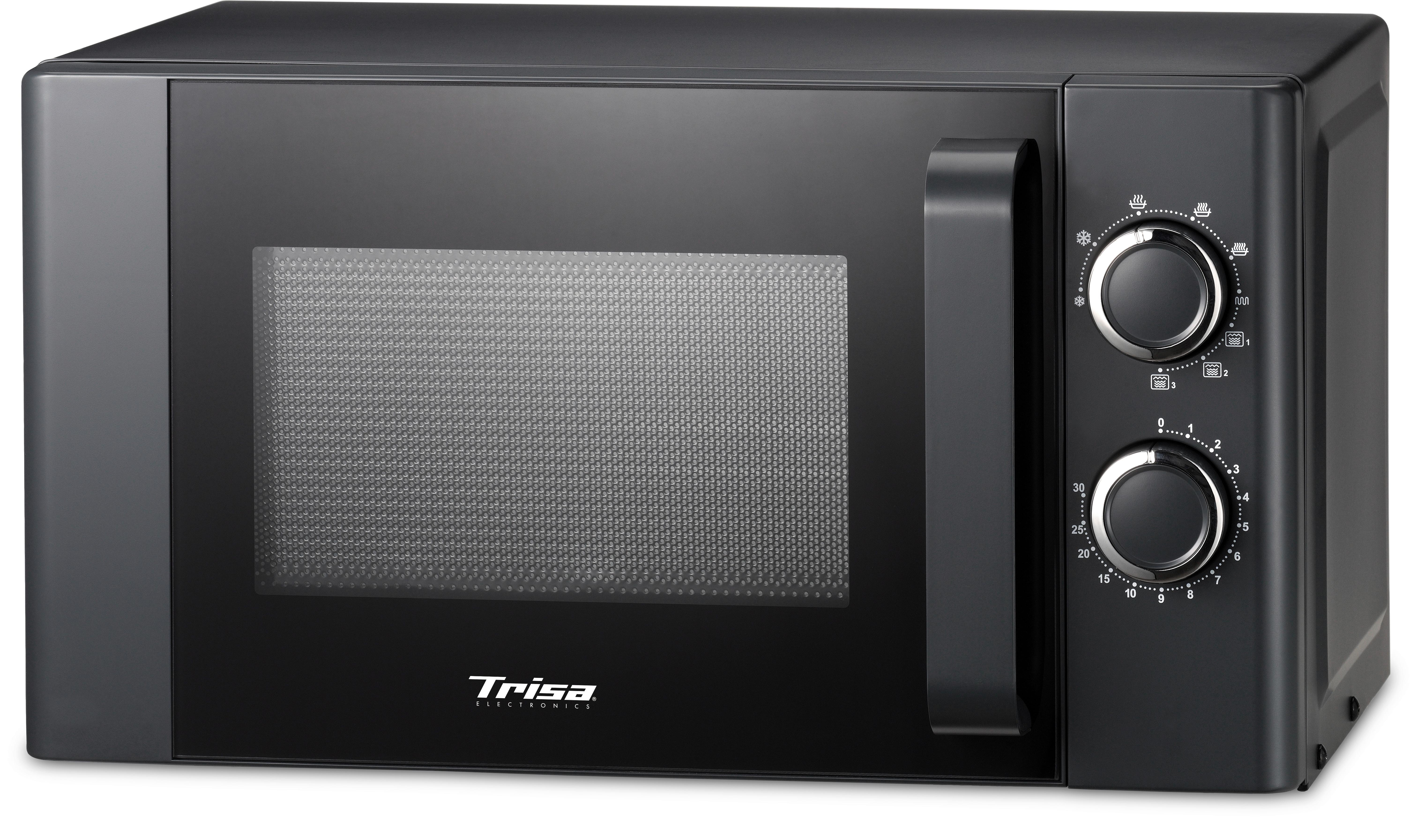 Mikrowelle Micro Grill 700 Watt 9 Leistungsstufen - Anthrazit, MODERN, Kunststoff (36/45,2/26,2cm) - Trisa Electronics