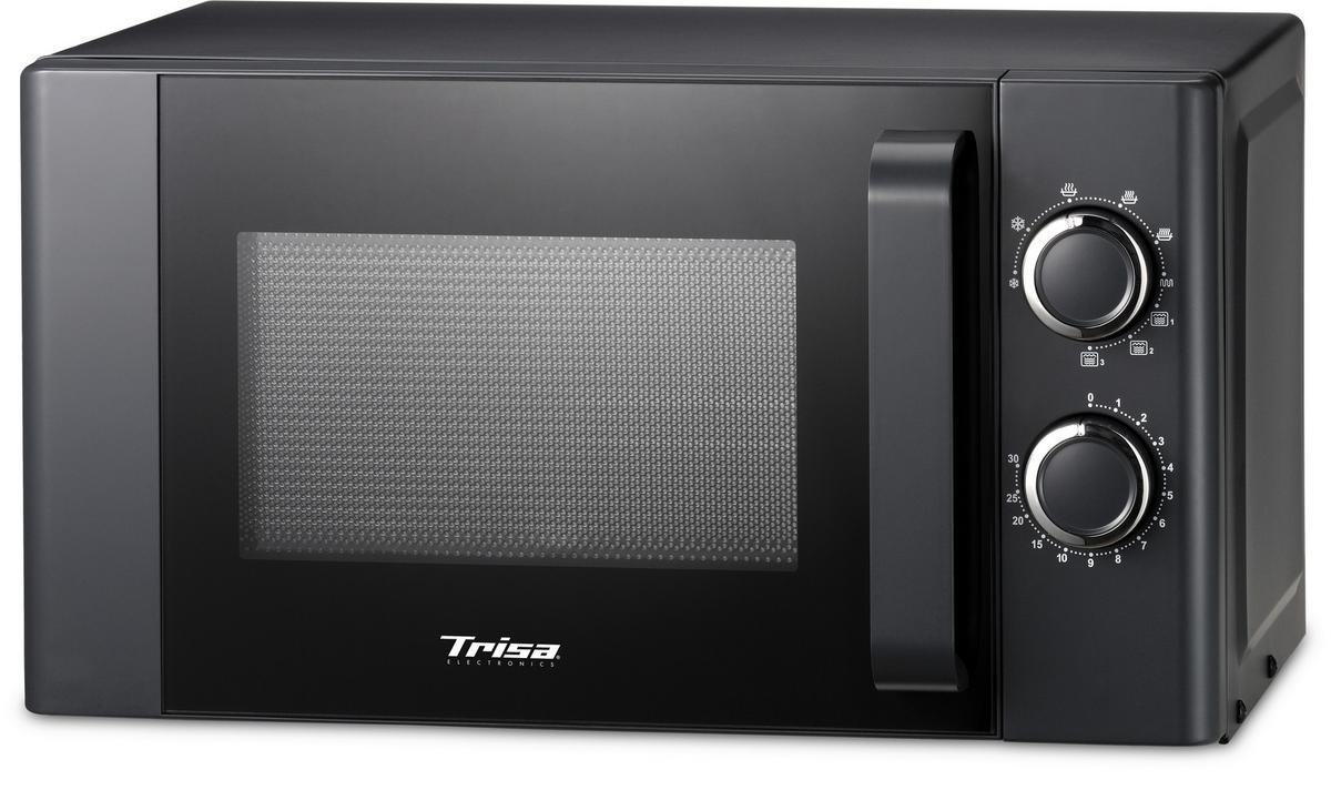 Mikrowelle Micro Grill 700 Watt 9 Leistungsstufen - Anthrazit, MODERN, Kunststoff (36/45,2/26,2cm) - Trisa Electronics