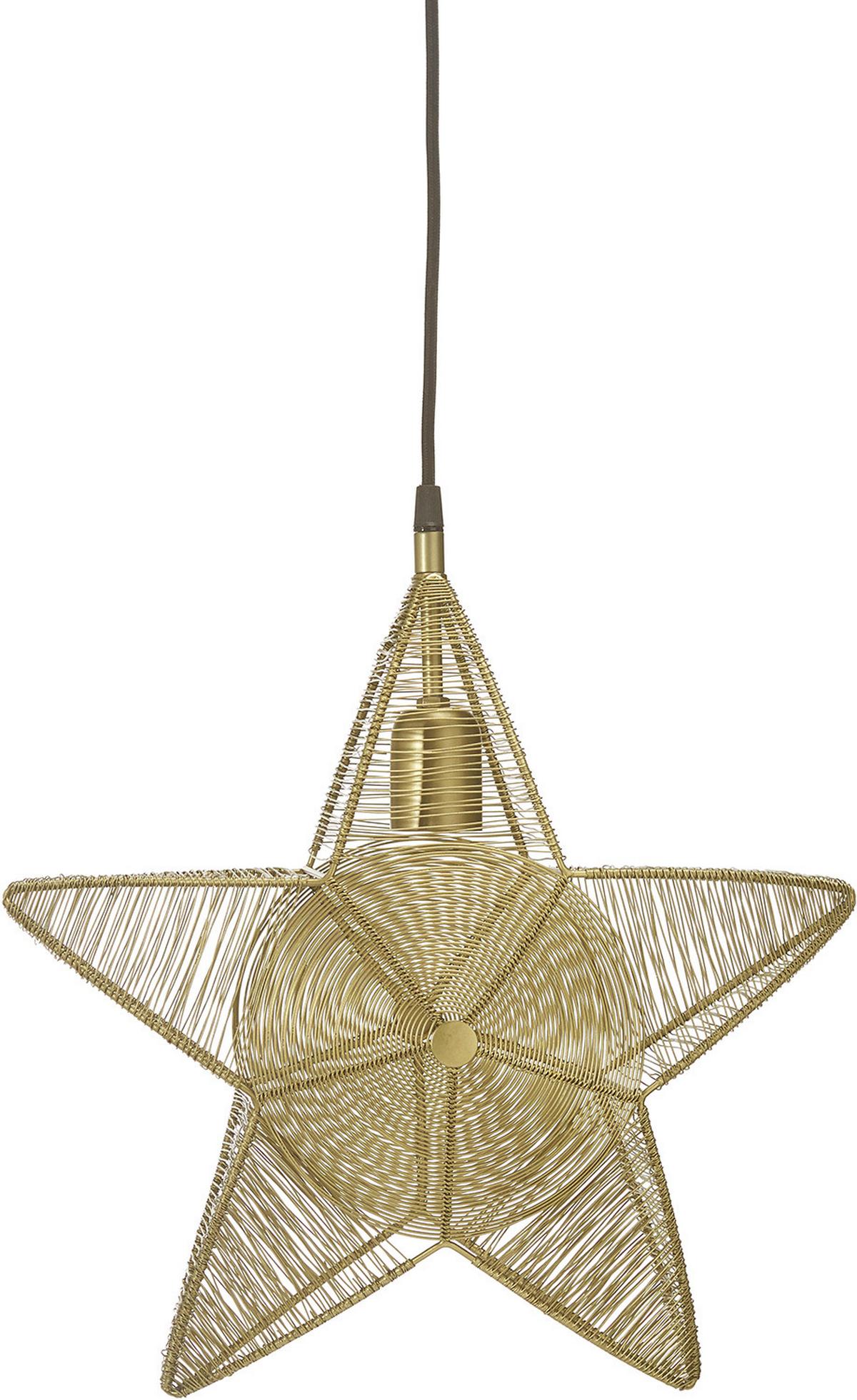 Dekostern 3714002 Rigel Star - Basics, Metall (40/40cm)