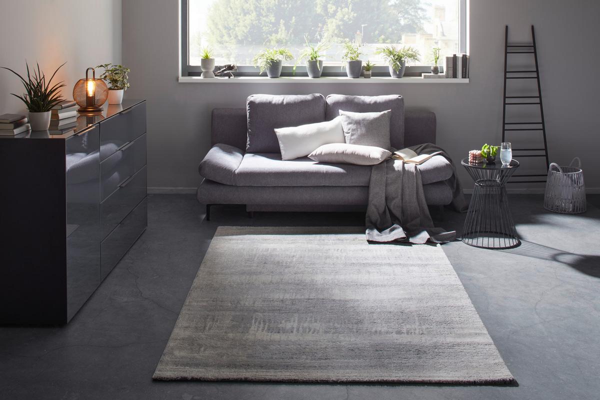 Tkaný koberec Kasia 2, 120/170cm, sivá - sivá, Modern, textil (120/170cm) - Mömax