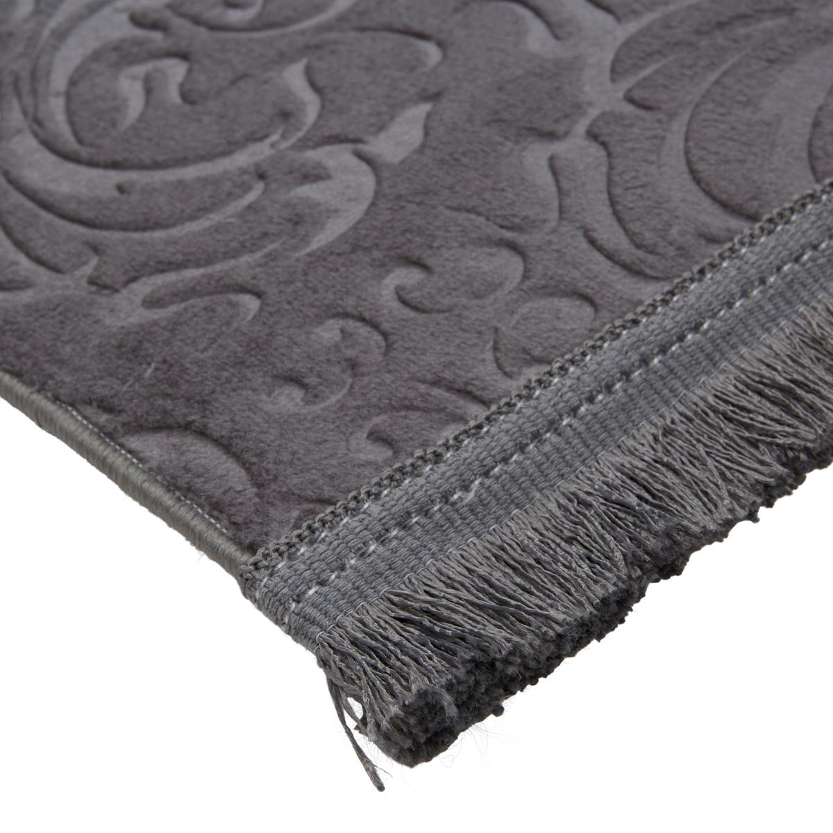 TKANÝ KOBEREC Daphne 1, 80/140cm, antracit - antracitová, Modern, textil (80/140cm) - Modern Living